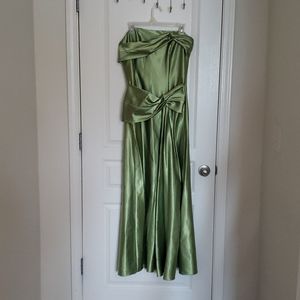 Strapless Prom Dress